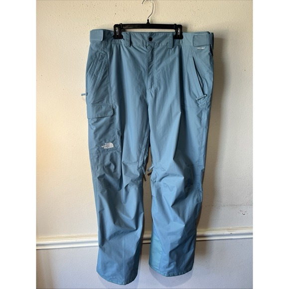 THE NORTH FACE Men Dryvent FREEDOM Snow Pants Algae Blue XXL Snow Outdoor - Picture 2 of 15